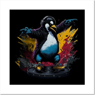 Penguin hip-hop Posters and Art